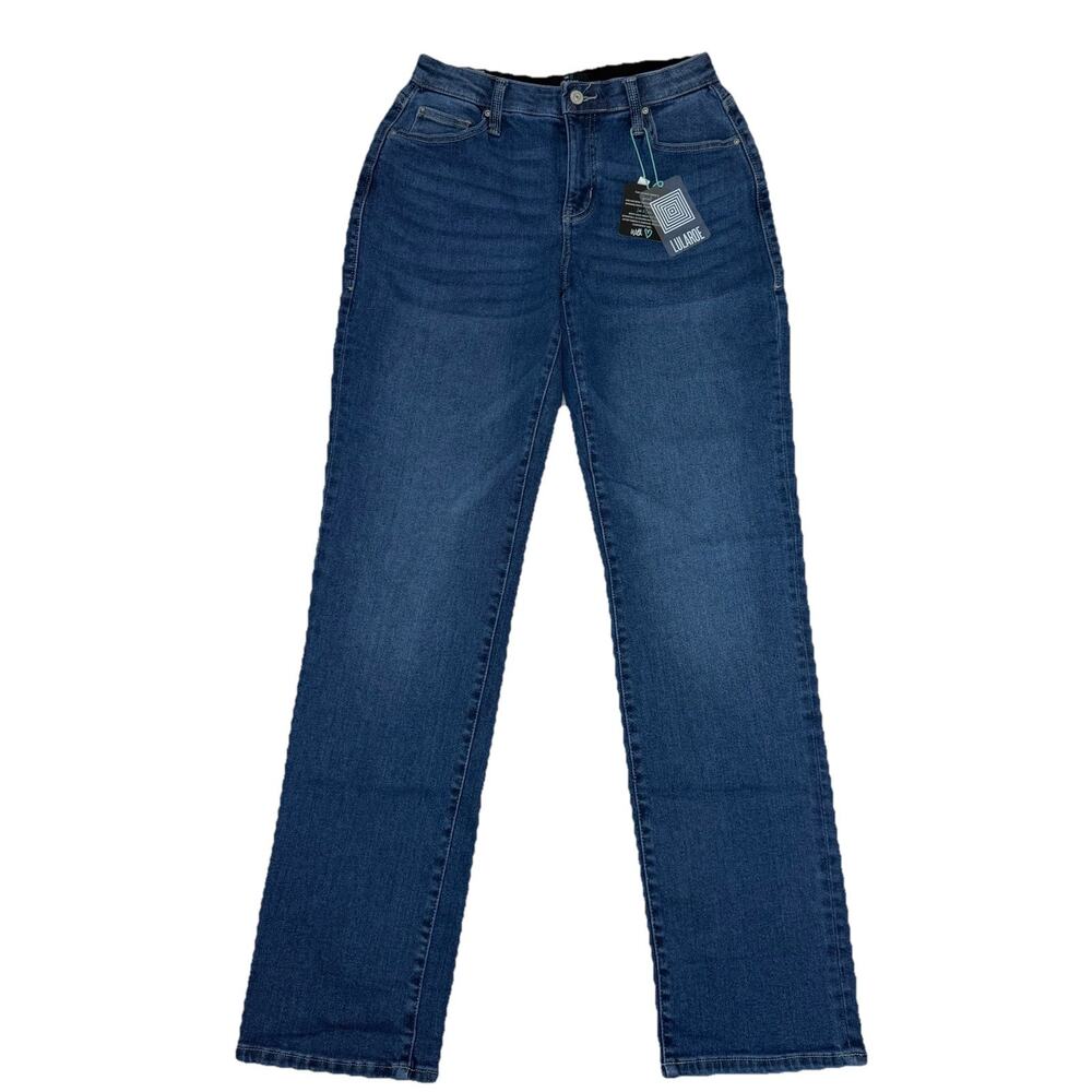 NWT Lularoe Women's 90s Relaxed Jeans Size 26 Length 35" Stretch‎ Med Wash NEW